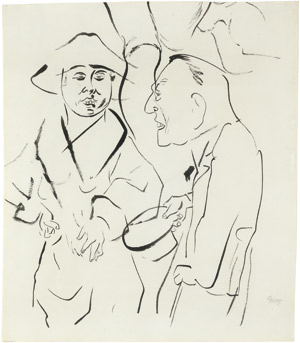 Lot 8155, Auction  101, Grosz, George, Straßenszene