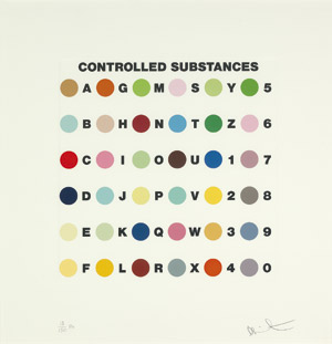 Lot 8176, Auction  101, Hirst, Damien, Controlled Substances