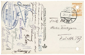Lot 2468, Auction  102, Deutsche Anarchisten 1905-1930, Sammlung von ca. 259 Postkarten an Fritz Oerter