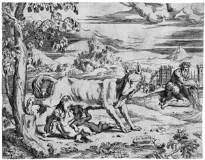 Lot 5010, Auction  102, Angolo del Moro, Giovanni Battista, Romulus und Remus