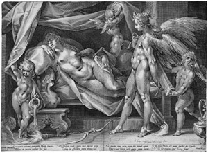 Lot 5208, Auction  102, Muller, Jan Harmensz., Amor und Psyche