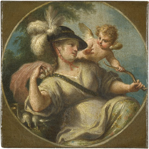 Lot 6060, Auction  102, Kauffmann, Angelika - Umkreis, Diana mit einem Putto