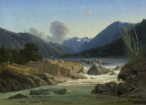 Lot 6163, Auction  102, Libert, Georg Emil, Norwegische Fjordlandschaft