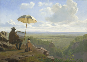 Lot 6165, Auction  102, Pacht, Vilhelm, Ein Maler an einem frühen Morgen im schwedischen Skäralid in Skåne