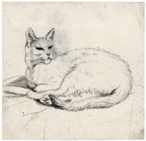 Lot 6354, Auction  102, Mind, Gottfried, Ruhende Katze