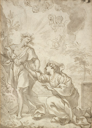 Lot 6363, Auction  102, Piola, Domenico - zugeschr., 17. Jh. . zugeschrieben. Noli me tangere 