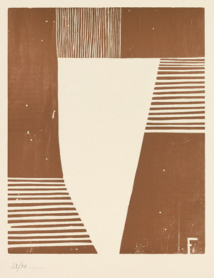 Lot 7115, Auction  102, Freundlich, Otto, Abstrakte Komposition