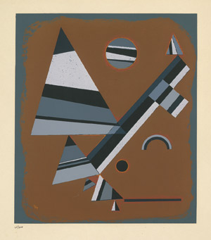 Lot 7212, Auction  102, Kandinsky, Wassily - nach, Gris (Komposition mit Grau)