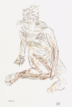 Lot 7232, Auction  102, Kokoschka, Oskar, Flussgott