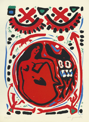 Lot 7357, Auction  102, Penck, A. R., Keramik