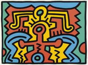 Lot 8227, Auction  102, Haring, Keith, Growing