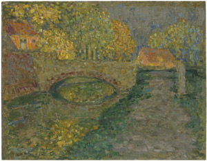 Lot 8302, Auction  102, Le Sidaner, Henri, La Maison sur le canal, Verneuil