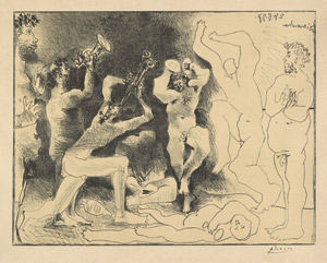 Lot 8387, Auction  102, Picasso, Pablo, La danse de Faunes