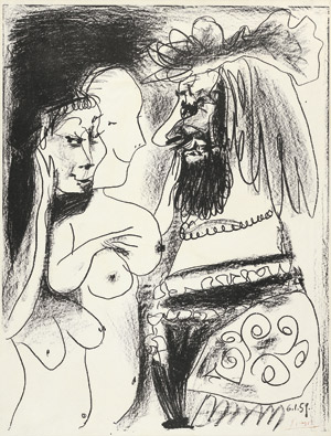 Lot 8389, Auction  102, Picasso, Pablo, Le vieux Roi