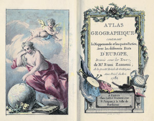 Lot 18, Auction  103, Rizzi Zannoni, G. A., Atlas geographique