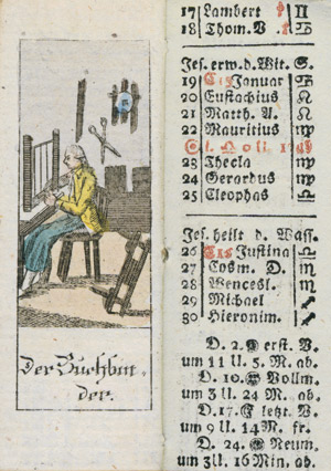 Lot 2010, Auction  103, Wiener Kalender, auf das Jahr 1813