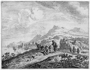 Lot 5000, Auction  103, Aken, Jan van, Rheinlandschaft