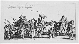 Lot 5042, Auction  103, Callot, Jacques, Les Bohémiens en marche