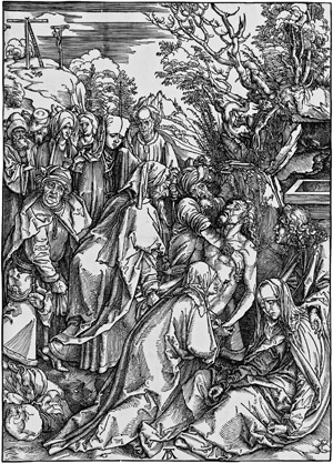 Lot 5067, Auction  103, Dürer, Albrecht, Die Grablegung
