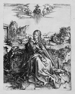 Lot 5079, Auction  103, Dürer, Albrecht, Die Madonna mit der Heuschrecke