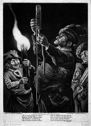Lot 5086, Auction  103, Dusart, Cornelis, Der Mann mit dem Feuerpfeil