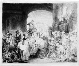 Lot 5188, Auction  103, Rembrandt Harmensz. van Rijn, Der Triumph des Mordechai