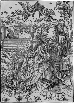 Lot 5622, Auction  103, Dürer, Albrecht, Die Hl. Familie mit den Hasen