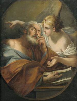 Lot 6021, Auction  103, Deutsch, um 1780. Joseph und der Engel