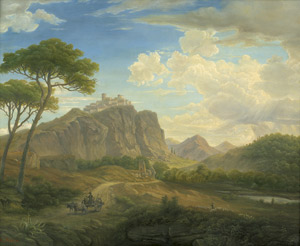 Lot 6051, Auction  103, Keller, A., Landschaft bei Civitella