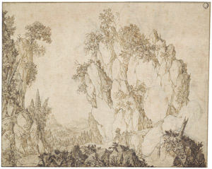 Lot 6256, Auction  103, Savery, Jacob - zugeschrieben, Gebrigslandschaft mit Wanderern