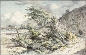 Lot 6271, Auction  103, Wynants, Jan, Landschaft mit Bäumen im Wind