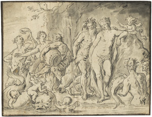 Lot 6337, Auction  103, Wagenschön, Franz Xaver, Neptun und Thetis