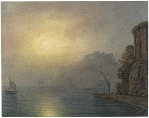 Lot 6471, Auction  103, Schödlberger, Johann Nepomuk, Italienische Küste bei Vollmond