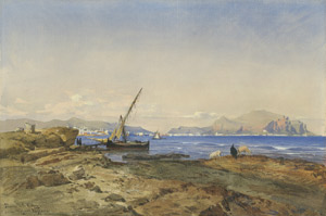 Lot 6478, Auction  103, Wilberg, Christian, Palermo mit Blick auf den Monte Pellegrino