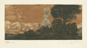 Lot 7110, Auction  103, Fuchs, Ernst, Zyklopische Landschaft