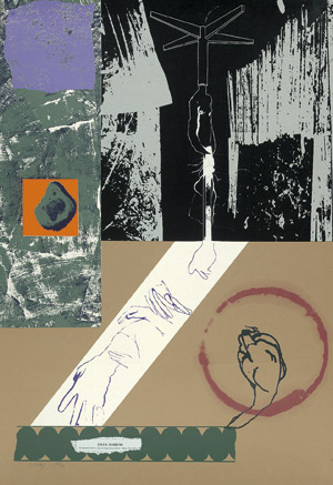 Lot 7215, Auction  103, Kitaj, Ron Brooks, Glue Words