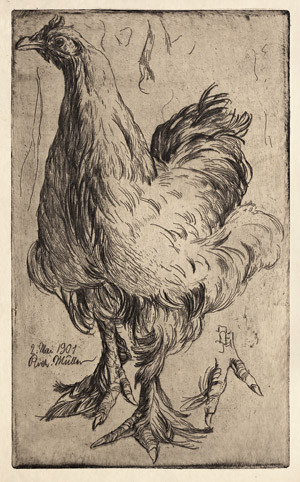 Lot 7347, Auction  103, Müller, Richard, Huhn