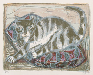 Lot 8066, Auction  103, Dix, Otto, Katze