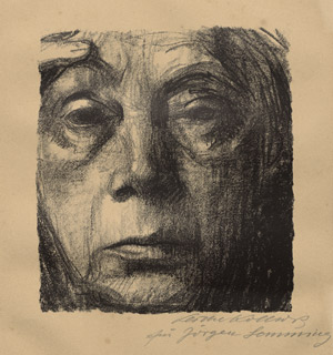 Lot 8149, Auction  103, Kollwitz, Käthe, Selbstbildnis