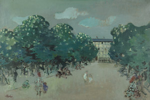 Lot 8268, Auction  103, Strecker, Paul, Jardin du Luxembourg