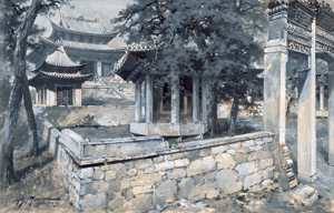 Lot 1955, Auction  104, Moralt, Willy, Der chinesische Tempel. 1909