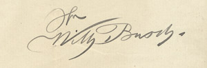 Lot 2513, Auction  104, Busch, Wilhelm, Brief 1882