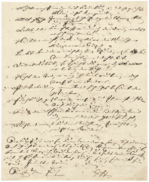 Lot 2561, Auction  104, Hitzig, Julius Eduard, Gedicht mit Nachschrift