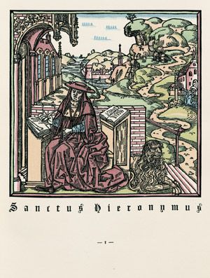 Lot 3090a, Auction  104, Wahl, Hans und Dorfner, Otto, Die 92 Holzschnitte der Lübecker Bibel 