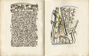 Lot 3238, Auction  104, Janthur, Richard, Die Gazelle (mit kolor. Illustrationen)