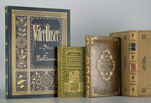 Lot 3267, Auction  104, Klassische Bibliophilie und Einbandkunst, 15 Werke, teils illustriert und in buchbinderische Meistereinbände