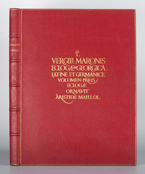 Lot 3331, Auction  104, Vergilius Maro, Publius und Maillol, Aristide, Die Eclogen