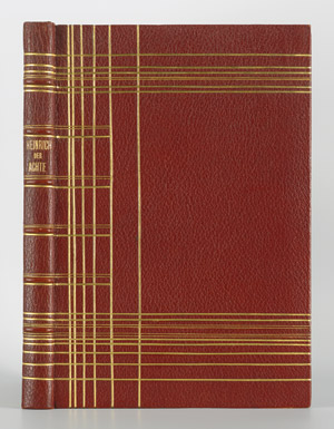 Lot 3667, Auction  104, Shakespeare, William, König Heinrich der Achte. In Prachtband