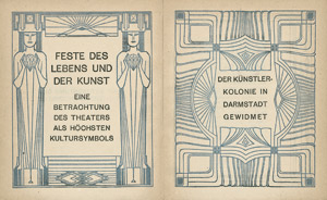 Lot 3756, Auction  104, Behrens, Peter, Feste des Lebens und der Kunst