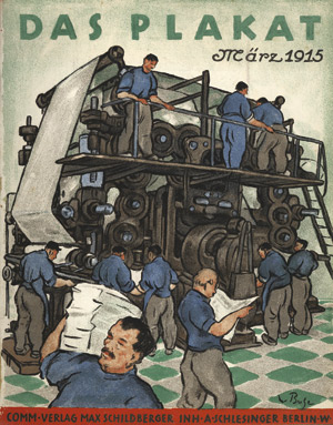 Lot 3757, Auction  104, Plakat, Das, Zeitschrift des Vereins der Plakatfreunde 1915